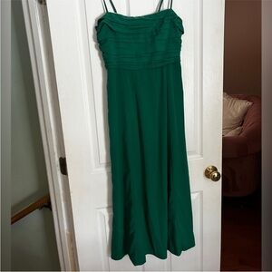 Elegant Green Mini Dress